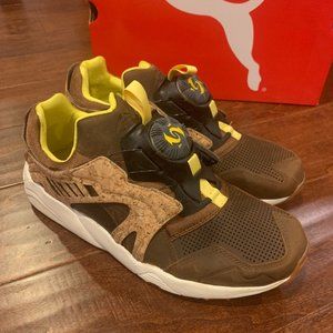 Puma Leather Disc Cage Lux Opt 2 Brand New Mens sz 9